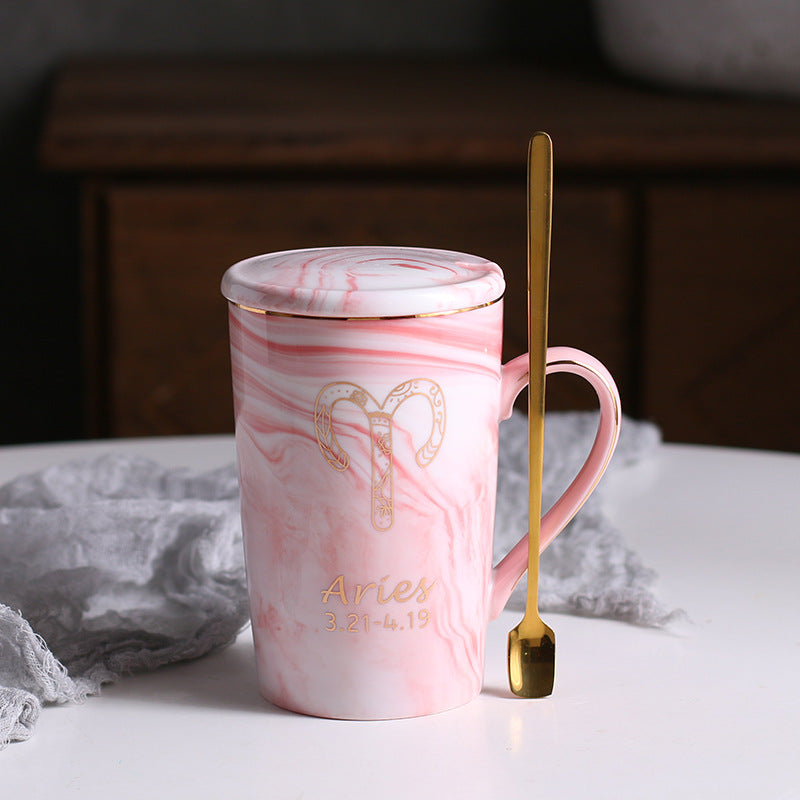 Pink Zodiac Mug