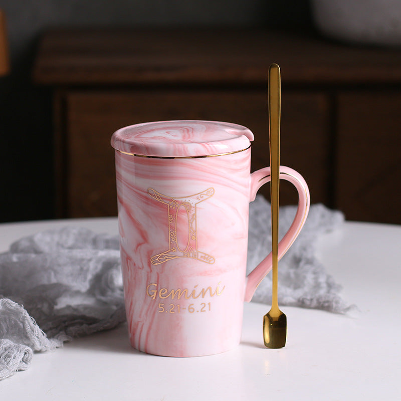 Pink Zodiac Mug