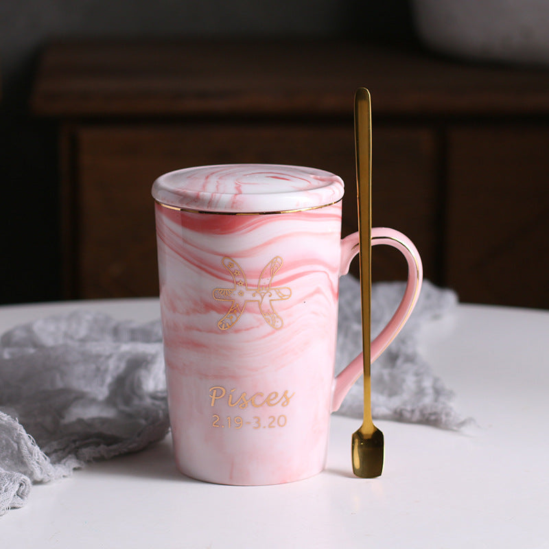 Pink Zodiac Mug