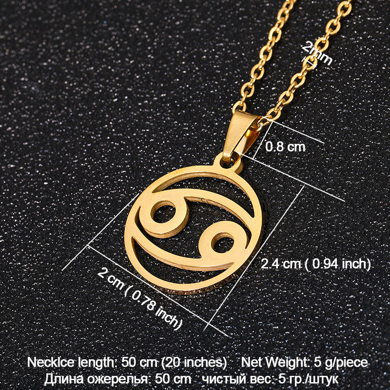 Juniper Zodiac Charm Necklace