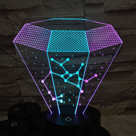 Zodiac Constellation Colorful LED Light