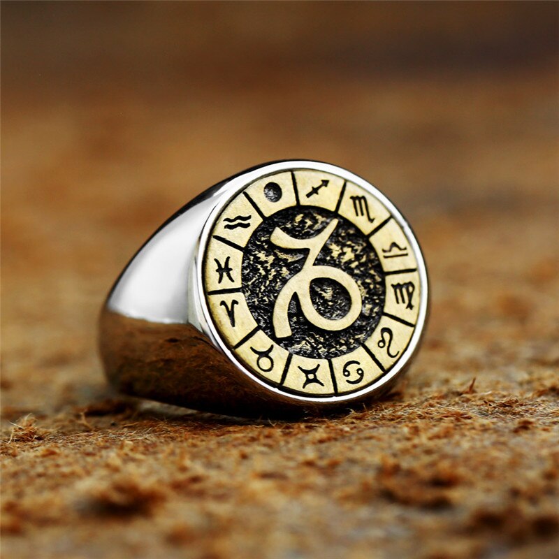 12 Zodiac Power Ring