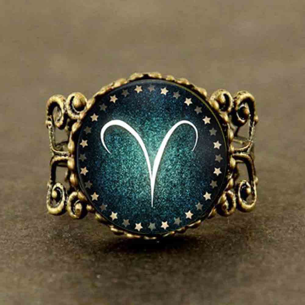 Novelty Zodiac Ring