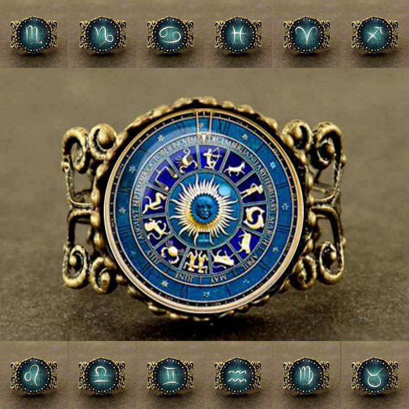 Novelty Zodiac Ring