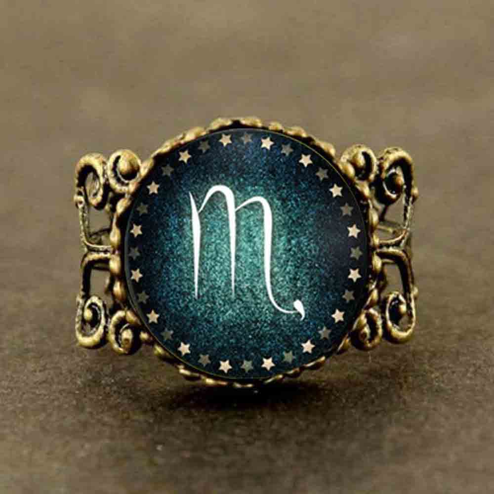 Novelty Zodiac Ring