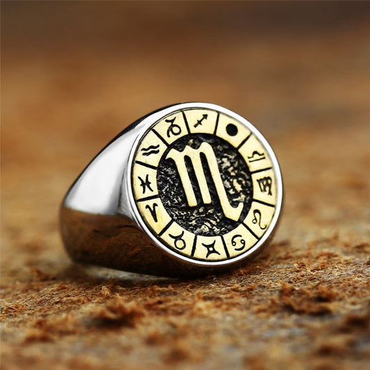 12 Zodiac Power Ring